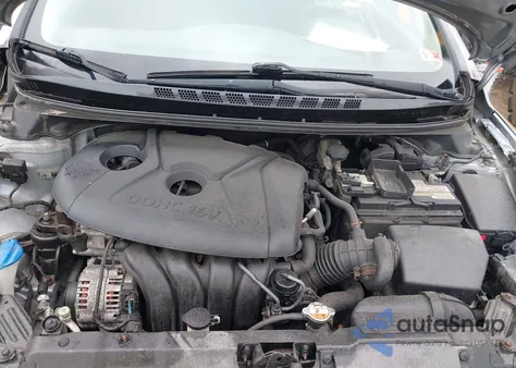 2016 Hyundai Elantra Se из США, поврежденный, VIN 5NPDH4AE9GH741031